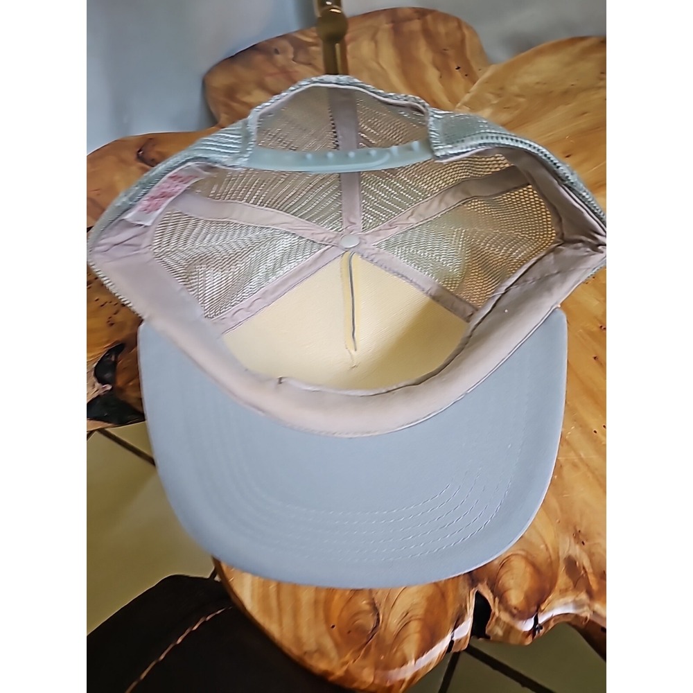 Vintage Adjustable Gray and White Industrial Nuclepore Mesh Trucker‎ Hat - Picture 15 of 15
